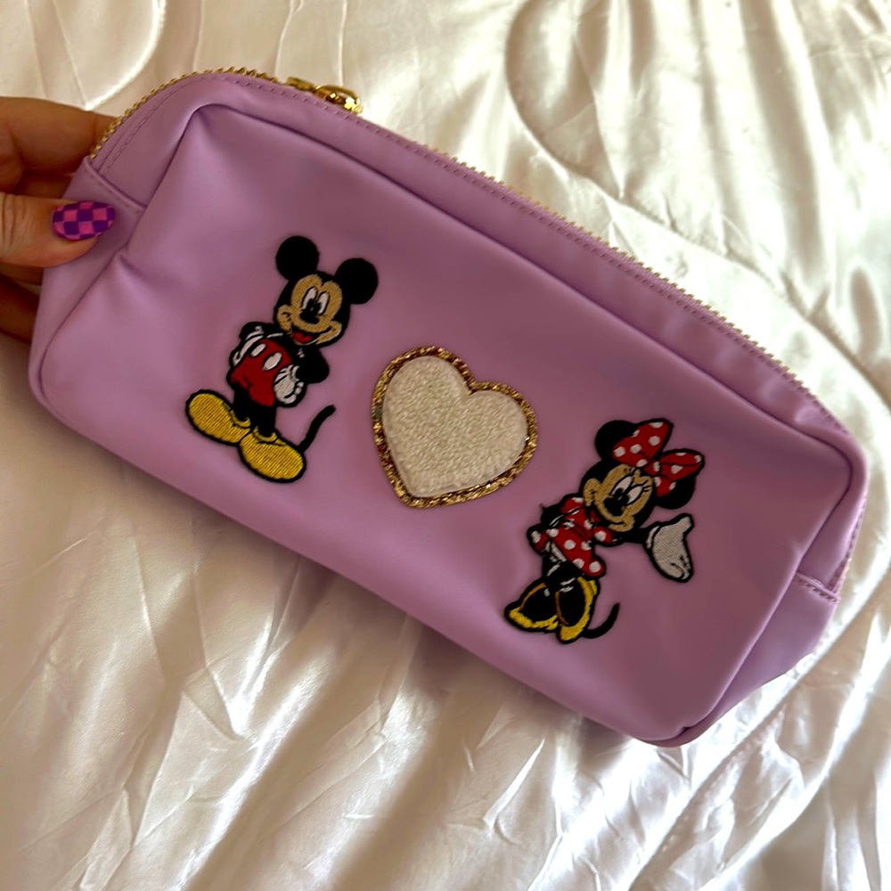 STONEY CLOVER LANE GRAPE SMALL WITH DISNEY PATCHES